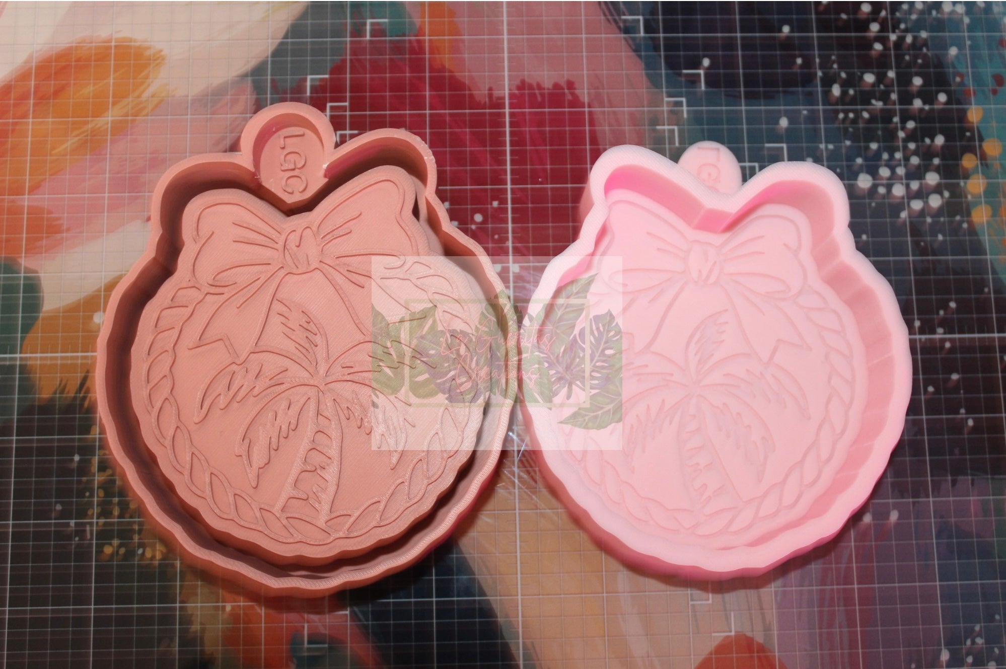 Coastal Cowgirl Palm Tree Freshie Mold