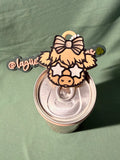 Patriotic Cow Tab Opener
